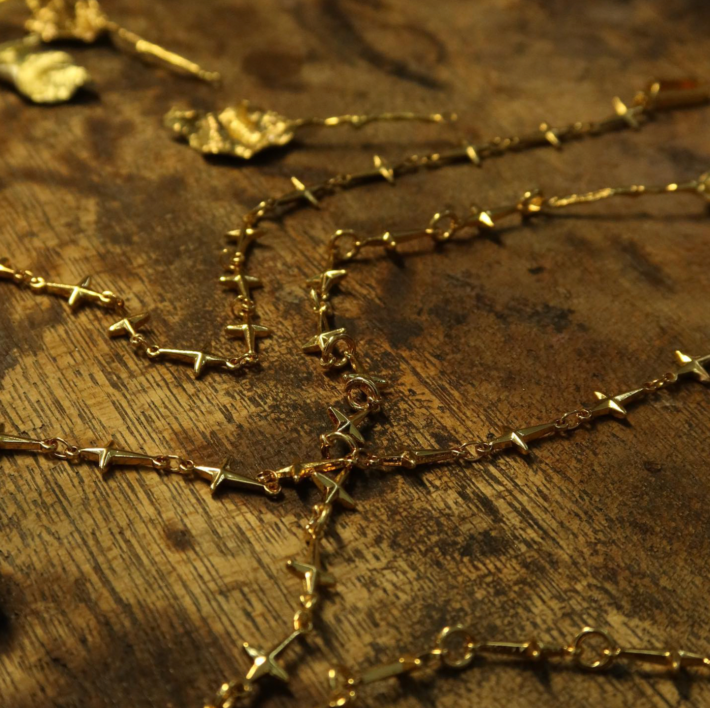 Rose Leaf Necklace