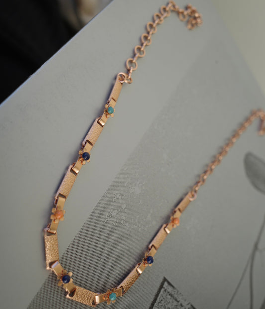 Golden Bloom Choker